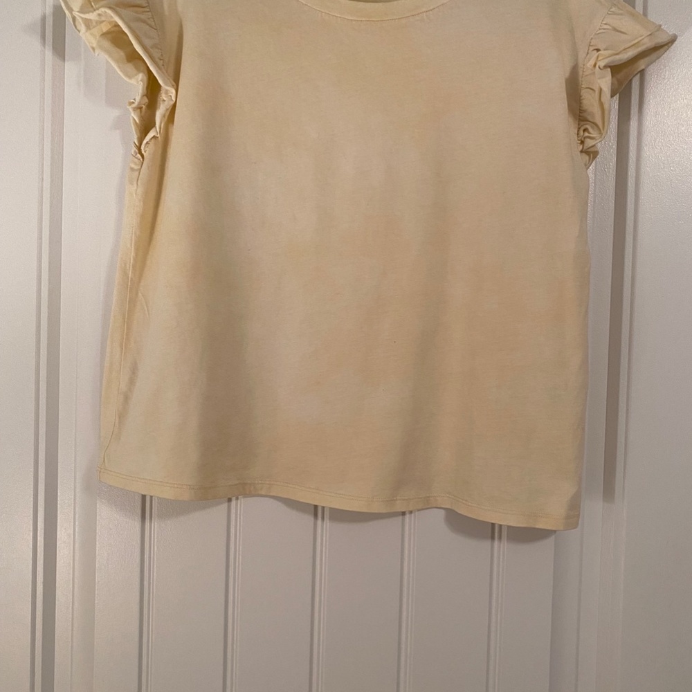 LOVESHACKFANCY Yellow Tee - Picture 5 of 5